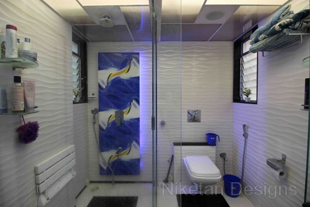 Niketans designs for bathroom with shower